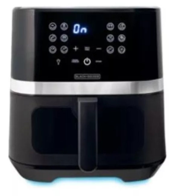 A fritadeira air fryer digital Black Decker sai por R$708