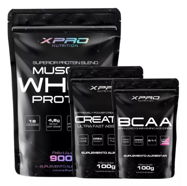 Esse kit da XPro Nutrition sai por R$78,61