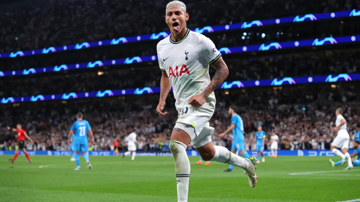 Tottenham x Elfsborg Odd 7 para Richarlison marcar duas vezes na Liga Europa pela Superbet