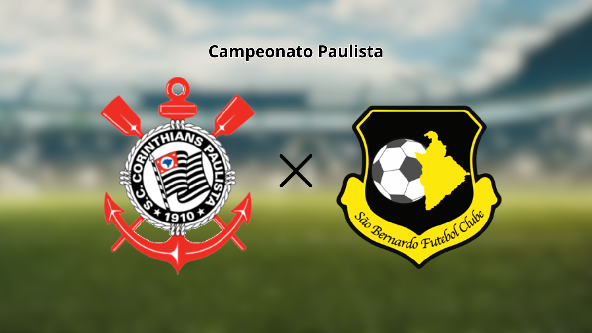 Corinthians x São Bernardo Odd 6.40 para o Timão marcar 4 ou mais gols pela Esportiva bet