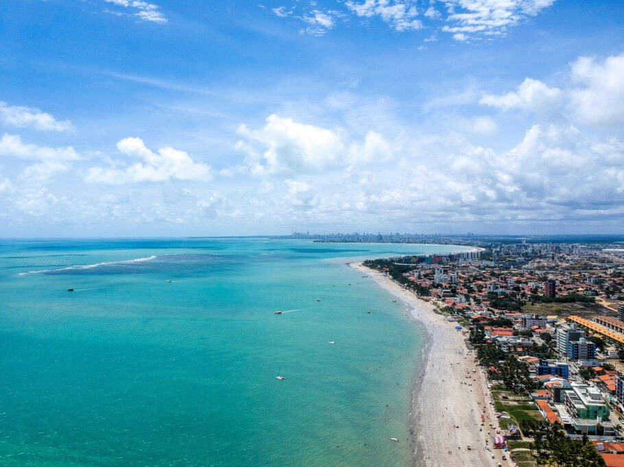 Toda a orla da linda cidade de João Pessoa