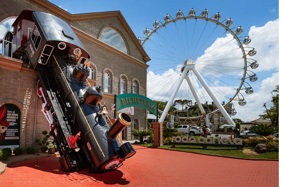 O Mundo a Vapor é o único parque do mundo voltado à história da evolução do vapor