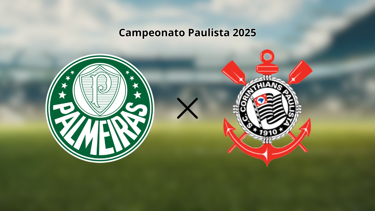 Palmeiras x Corinthians Odd 4.50 para o Corinthians vencer o 1º tempo do clássico pela bet365