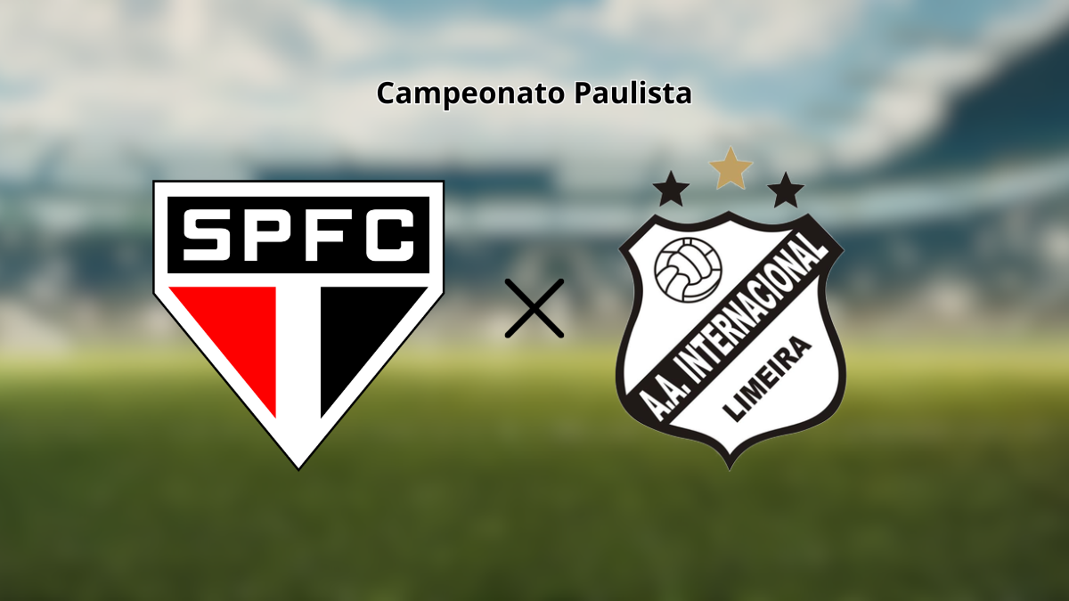 São Paulo x Inter de Limeira Odd 5.90 para o São Paulo marcar 4 ou mais gols pela Esportiva bet