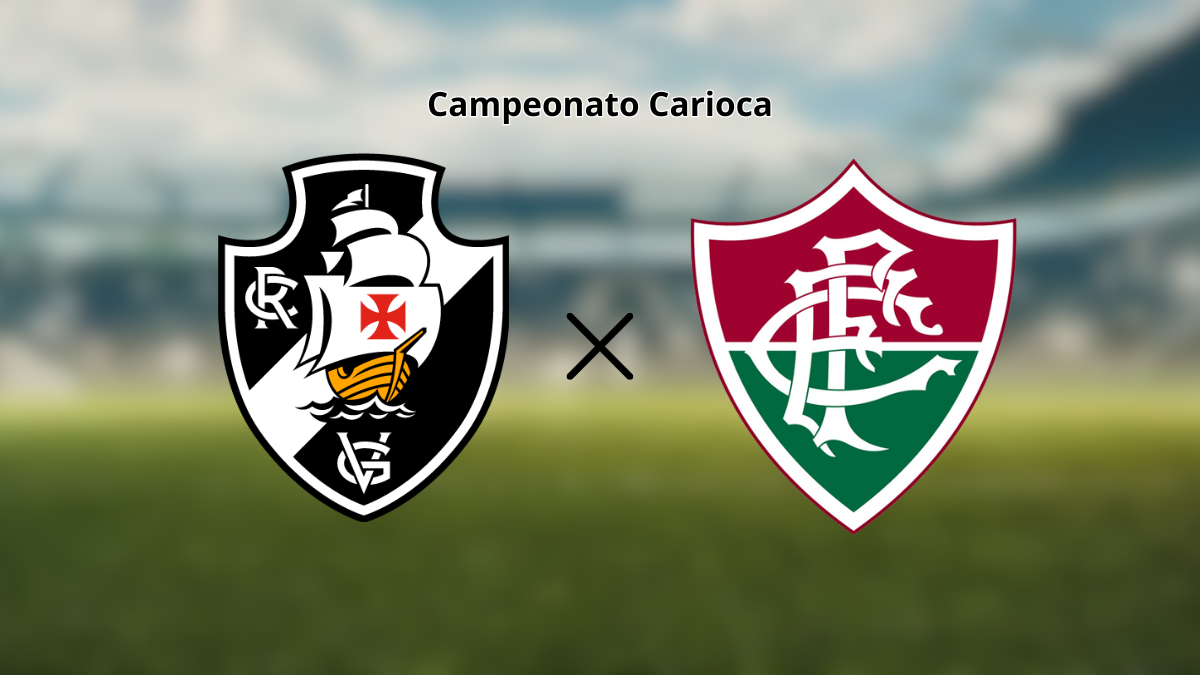 Vasco x Fluminense Odd 3.15 para o Vasco vencer o primeiro tempo do clássico pela Superbet