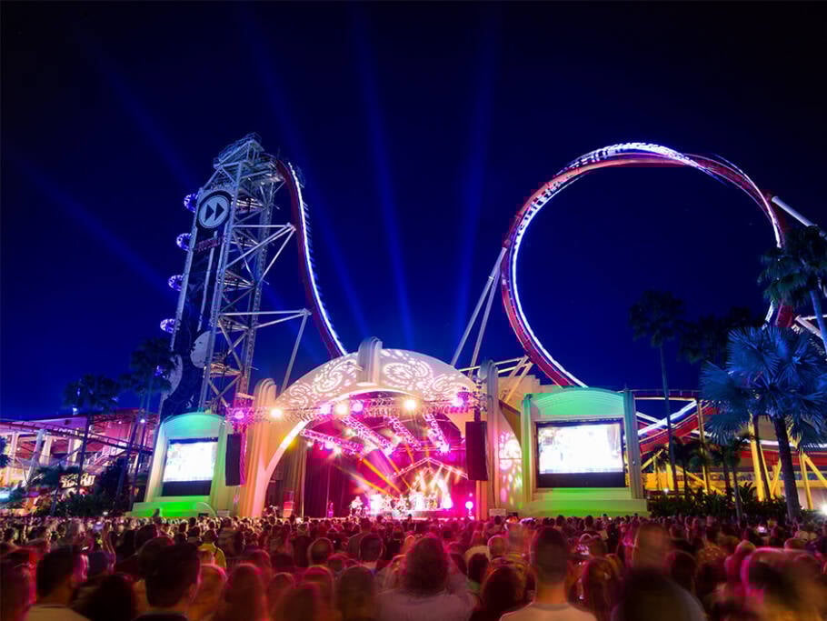 Shows com grandes nomes da música ocorre em noites selecionadas