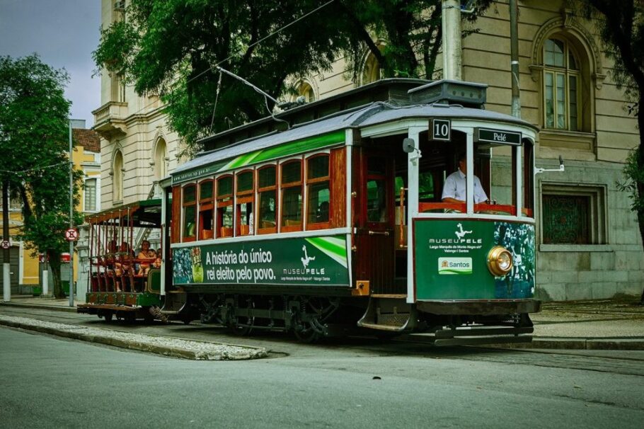 Linha Turística do Bonde, em Santos