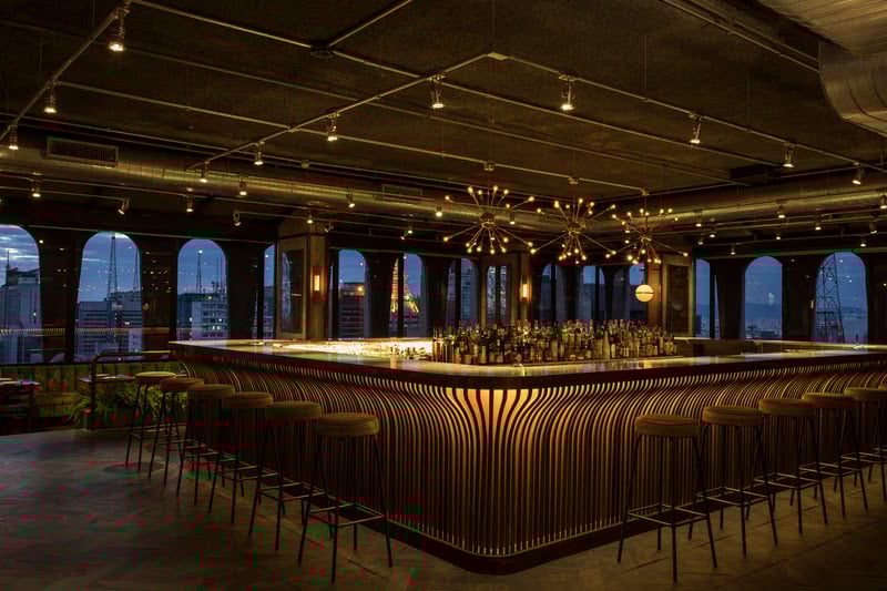Icônico bar do Seen São Paulo tem vista 360