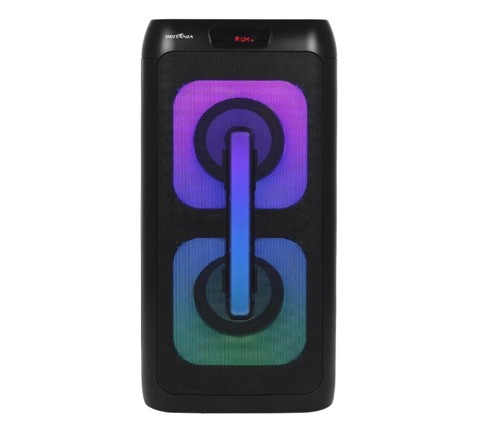 A caixa de som Britânia Bcx4601 custa R$323,10 no Pix