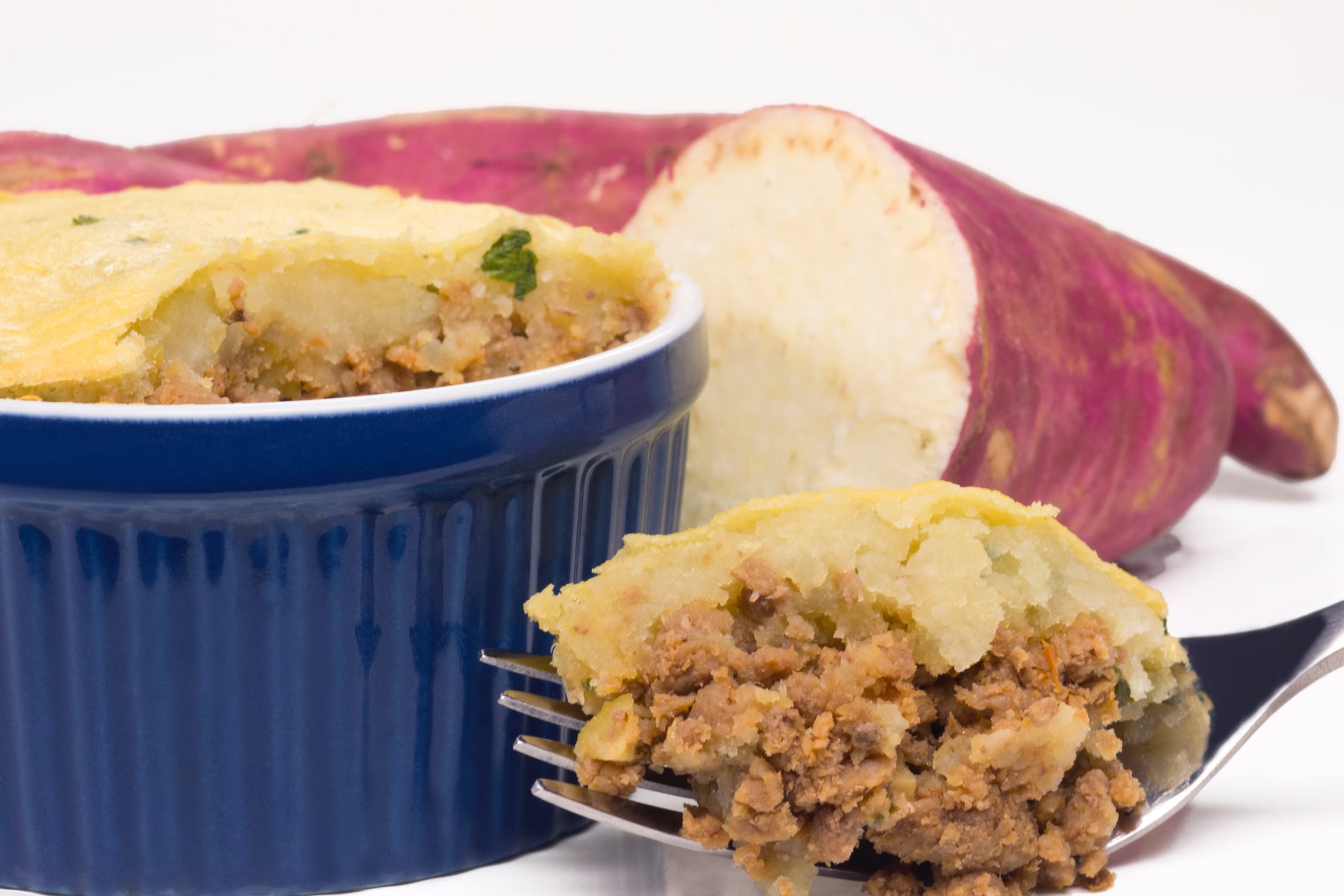 Experimente o escondidinho mais saboroso com batata doce