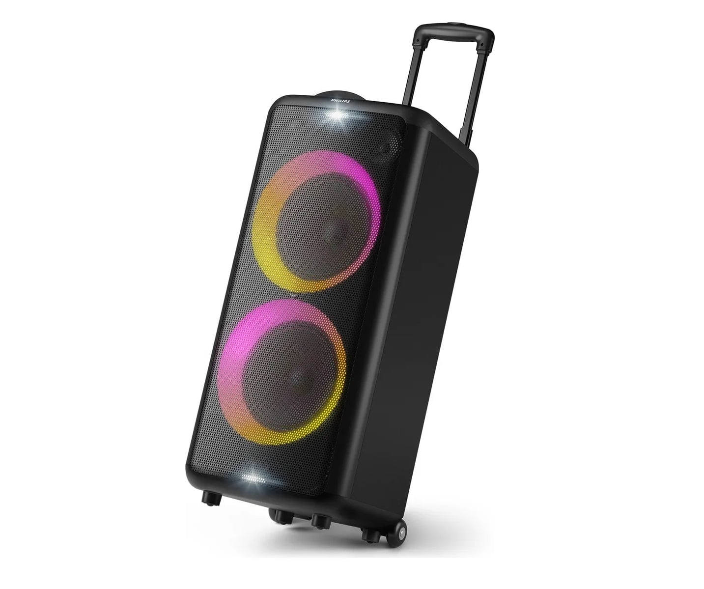 A caixa de som da Philips tem uma super potência de 1.600W