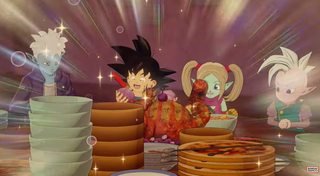 DRAGON BALL Z: KAKAROT está atualmente disponível para PlayStation®5, PlayStation®4, Xbox Series X|S, Xbox One, Nintendo Switch™ e PC via STEAM®