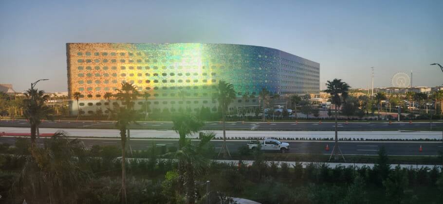 Vista do Terra Luna Resort, hotel irmão do Stella Nova