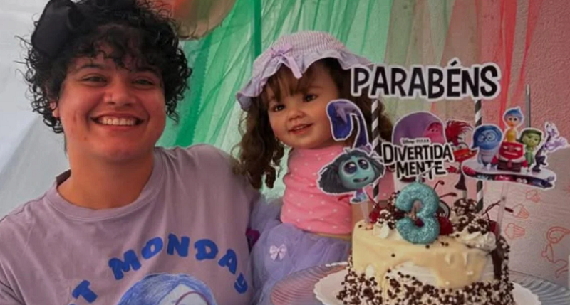 O vídeo da celebração, publicado por Isabelle em uma de suas redes sociais, ultrapassou 185 mil visualizações – Instagram/Reprodução