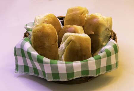 Pão caseiro de cará