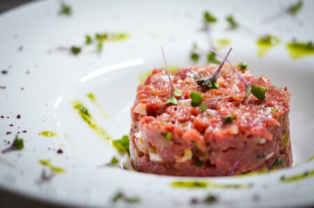 Steak tartar de carne