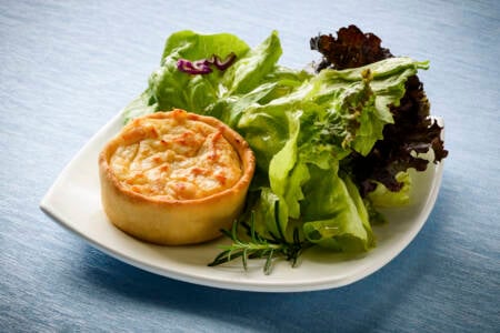 Quiche de palmito