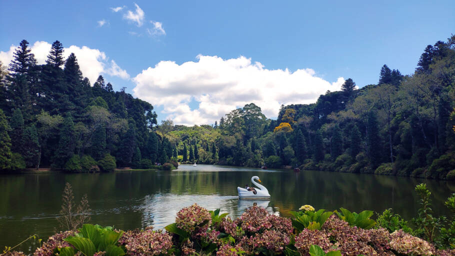 Lago Negro em Gramado, Brasil.