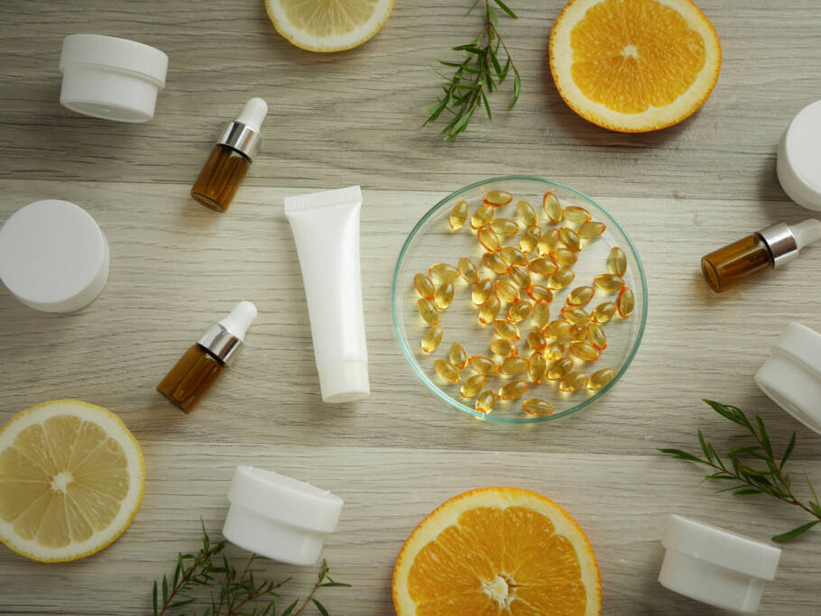 A indústria de nutricosméticos tem crescido, oferecendo alimentos e suplementos para cuidar da pele