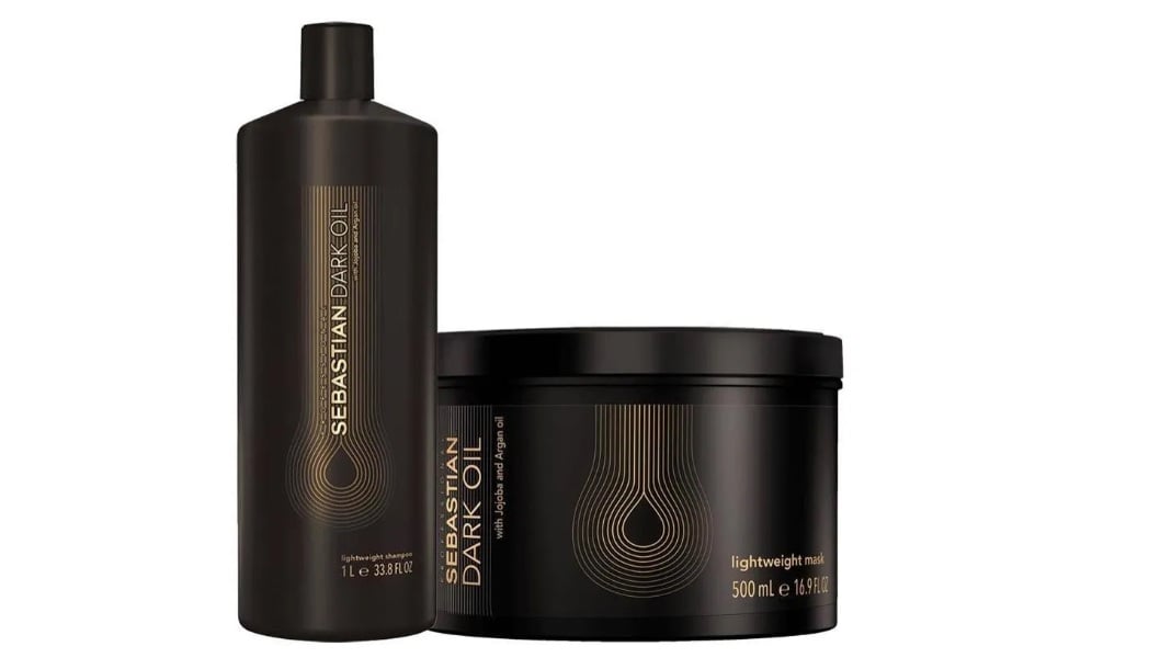 O kit com shampoo de 1 litro e máscara de 500g da Sebastian Professional custa R$451,90 + cupom de 12% no Mercado Livre