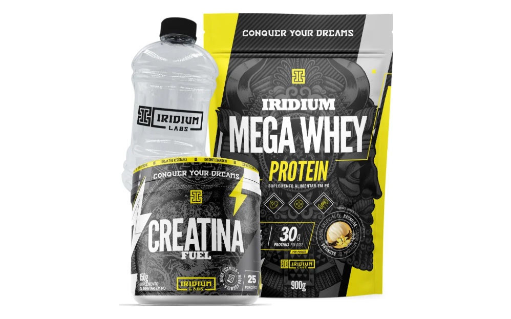 O kit da Iridium Labs custa R$78,20 + cupom de 12%