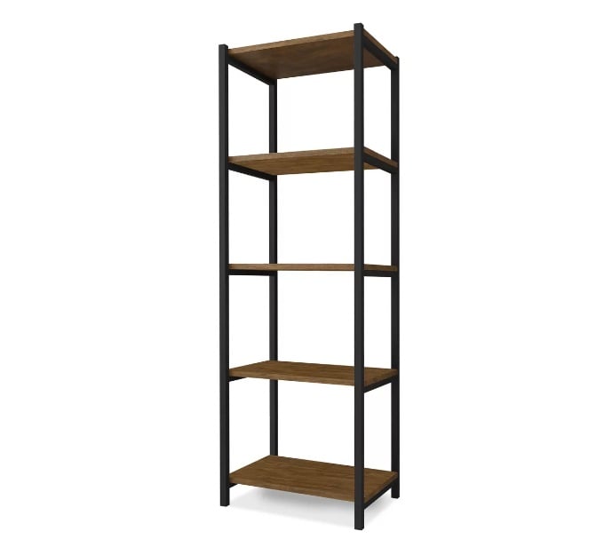 Esse livreiro aparador custa R$288,80 no Mercado Livre