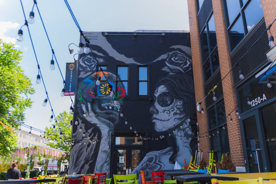 Nos últimos anos, a cena de murais em Washington, DC, cresceu em ritmo acelerado