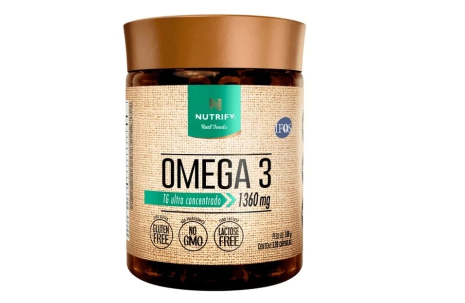 O ômega 3 TG custa R$129,90 + cupom de 12% no Mercado Livre