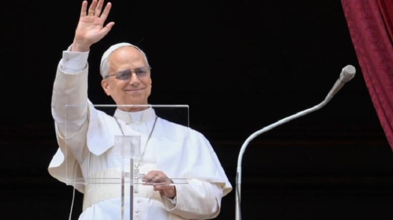 Papa Leão XIV na Praça São Pedro, no Vaticano – Vatican News/Reprodução
