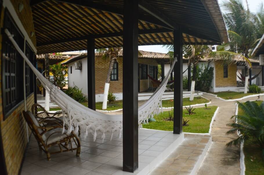 Interior da Pousada Praia das Tartarugas