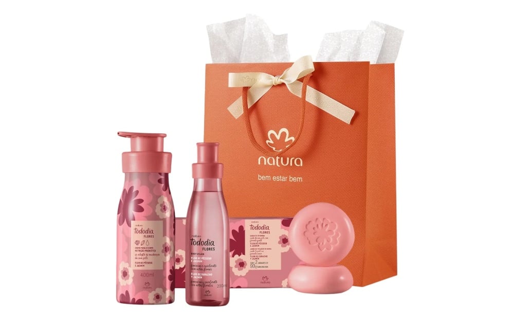 O kit Natura Tododia sai por R$122,43 no Mercado Livre + cupom de 12%