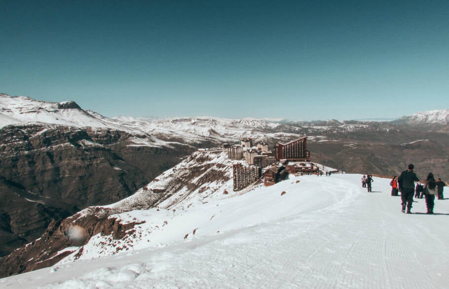 Estação de esqui de Valle Nevado, no Chile