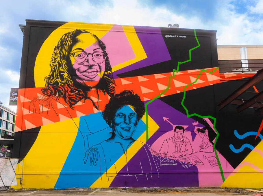 De bairros históricos a áreas em renovação, murais vibrantes estão redefinindo o visual e o espírito de Washington, DC