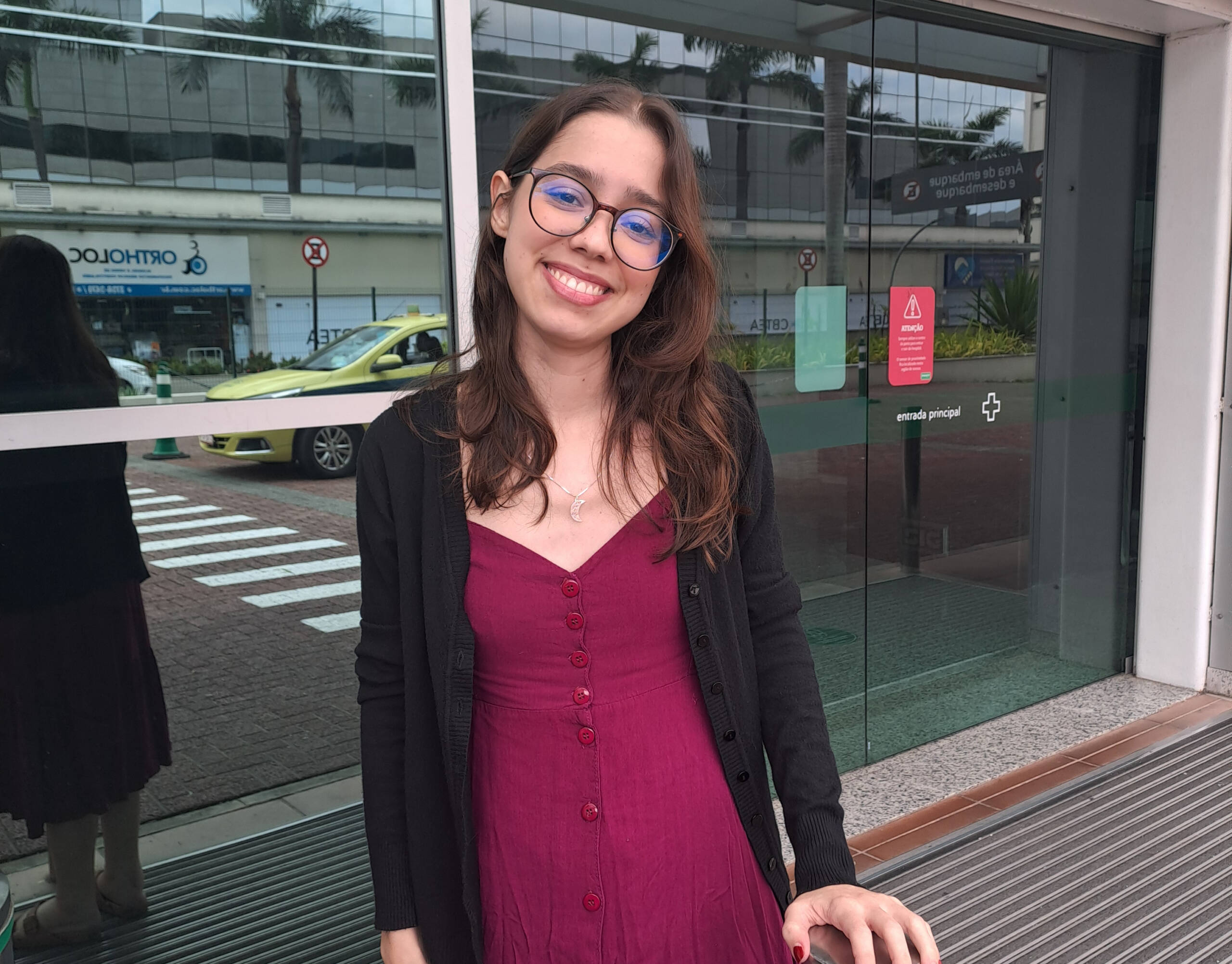 Giulia ficou 30 dias internada e hoje segue em tratamento.