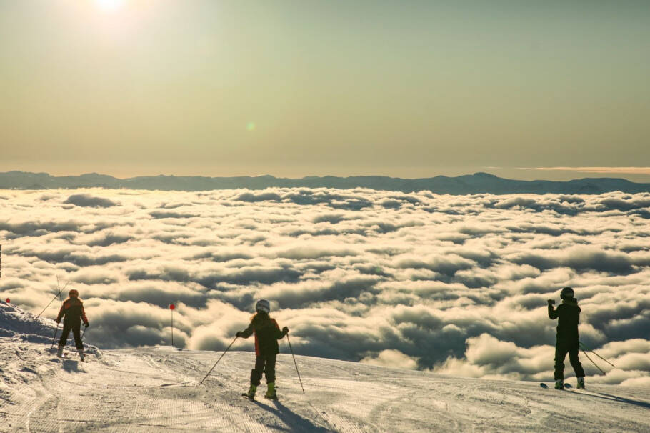 O Cerro Catedral é o maior centro de esqui da América do Sul