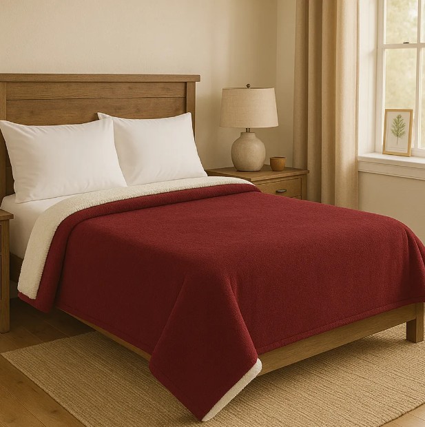 O coberdrom de casal sherpa custa R$116,96 no Mercado Livre