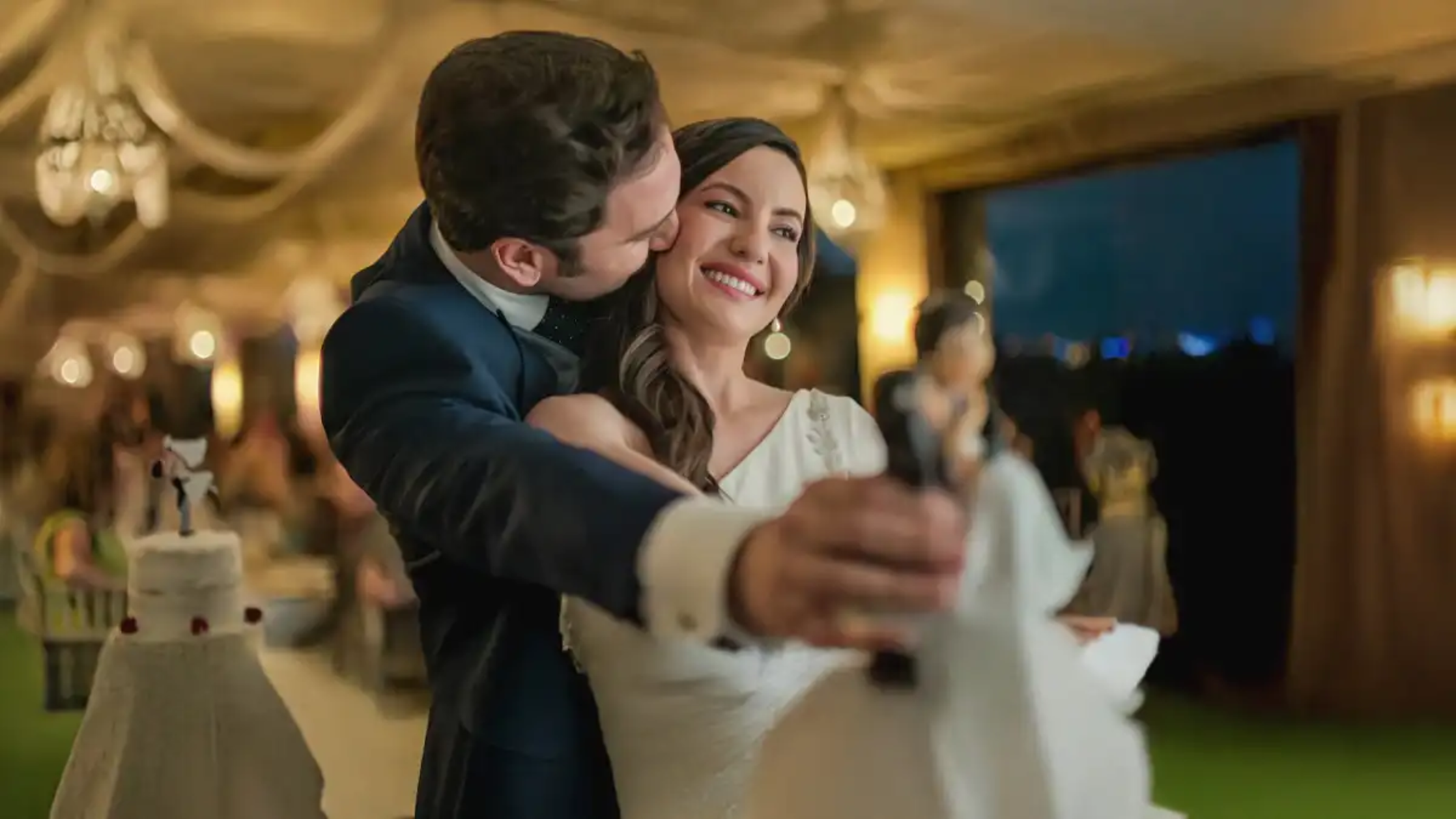 Cena de "O Jogo da Viúva", novo suspense da Netflix inspirado em um crime real que chocou a Espanha.