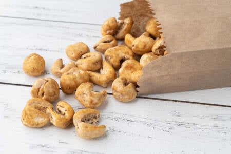 Pipoca canjica caramelada