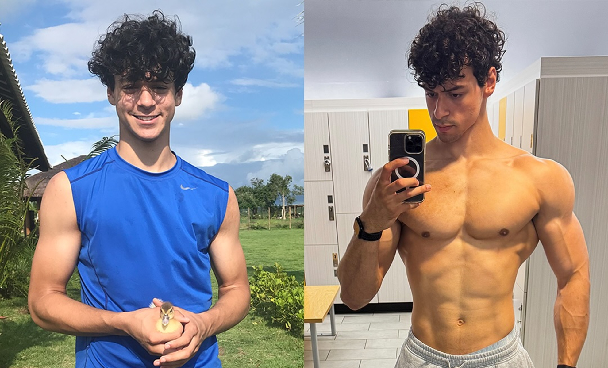 Carla Perez afirma que o filho nunca usou anabolizantes.