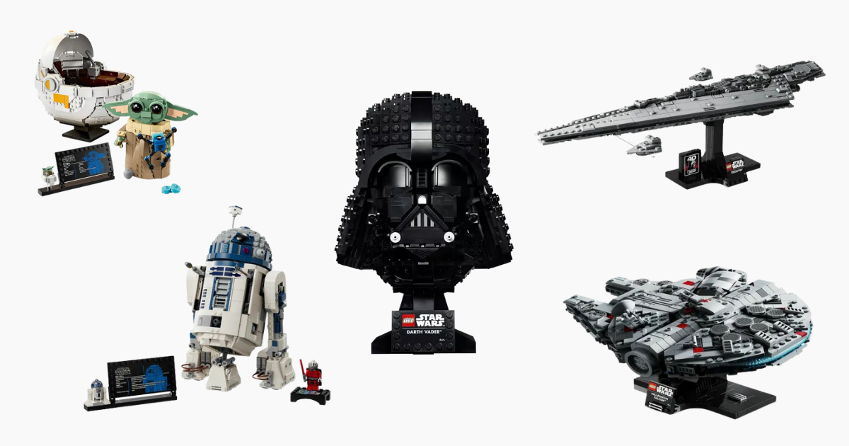 Direto de uma galáxia tão tão distante tem um monte de LEGO incríeveis