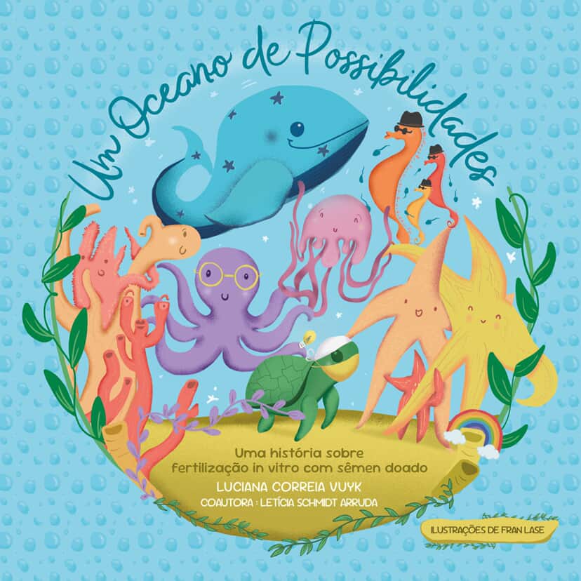 O livro mais recente da trilogia aborda a doação de sêmen