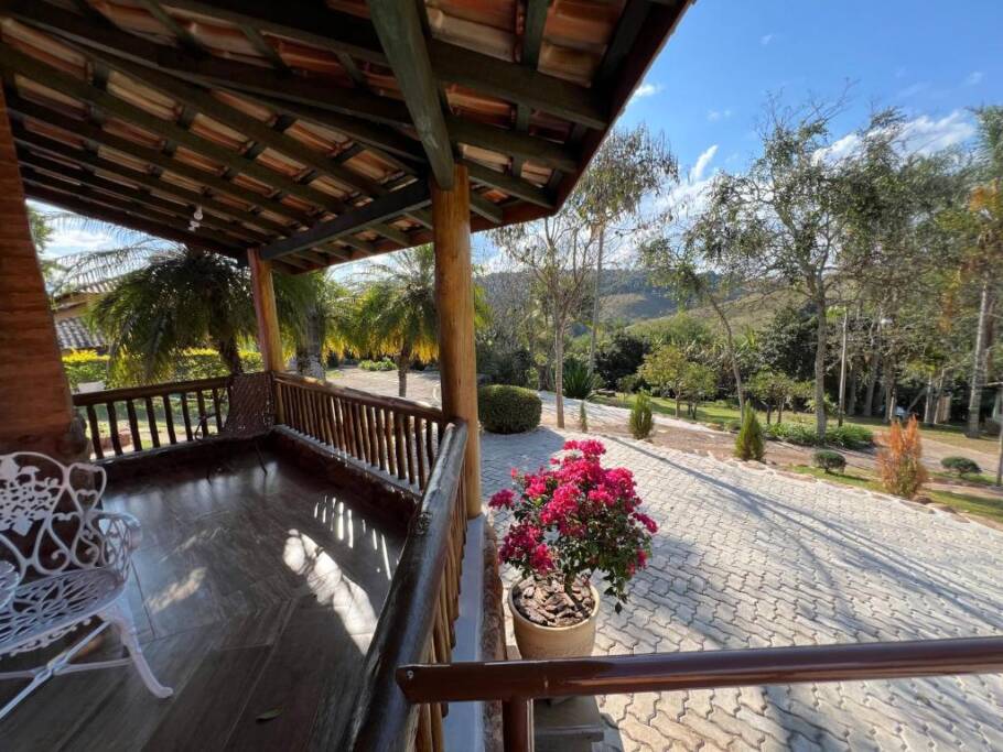 A Pousada Cheiro da Terra é uma das opções de hospedagem em Cunha