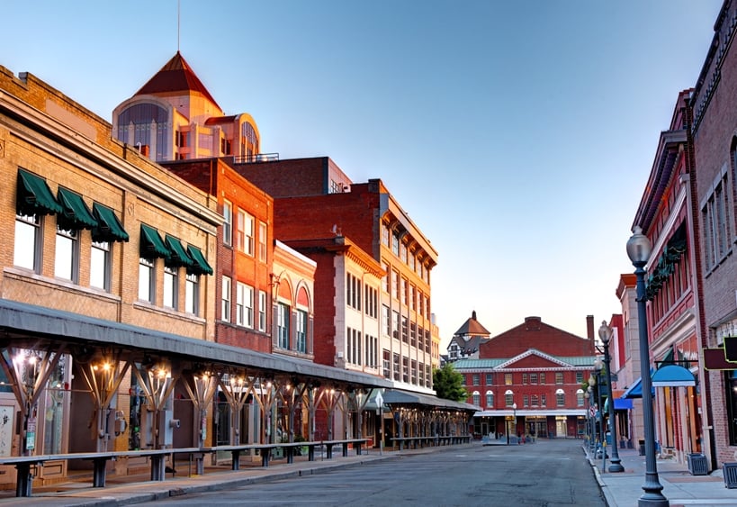 Roanoke vem adotando práticas sustentáveis enquanto preserva o estilo de vida de cidade pequena