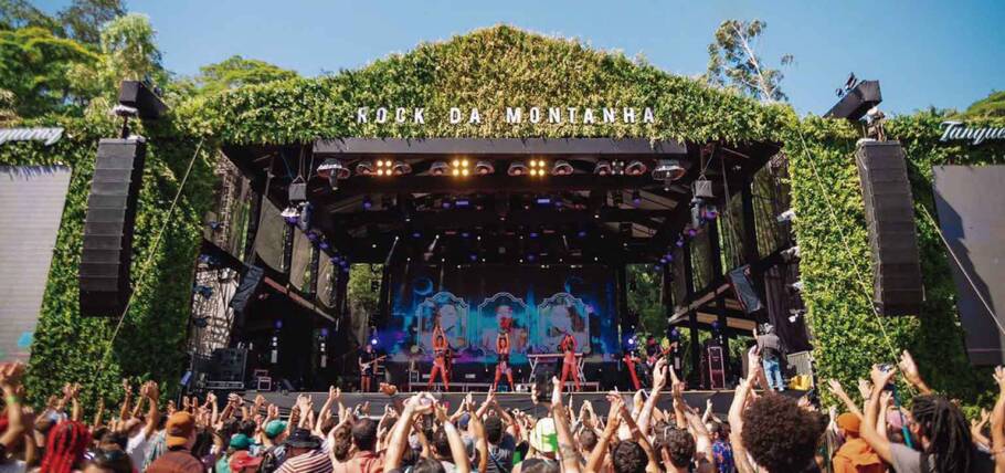 O Rock the Mountain é conhecido por unir grandes nomes da música brasileira