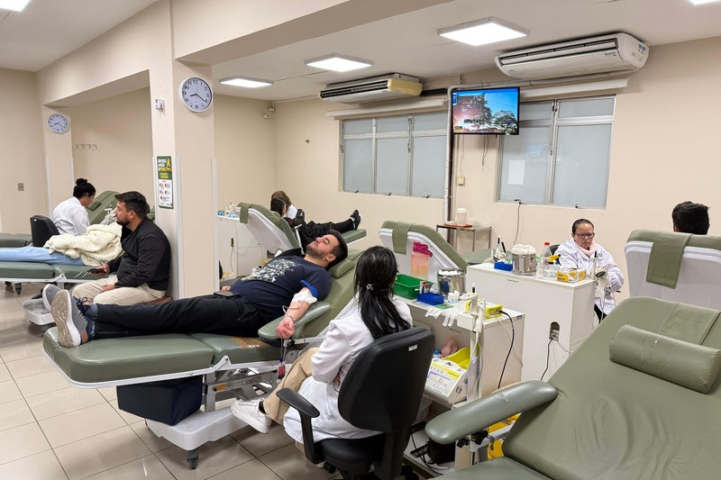 242 mil paranaenses são doadores de sangue; percentual está acima da média nacional.