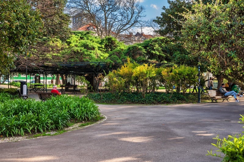 Jardim Príncipe Real, em Lisboa