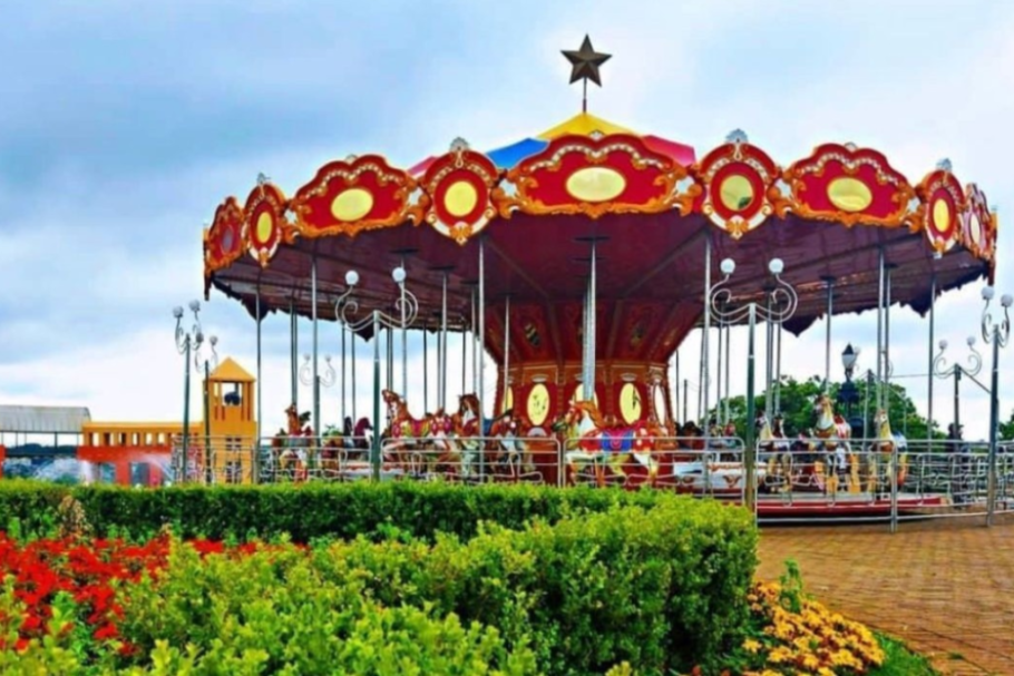 Ilustração mostra como será o carrossel veneziano