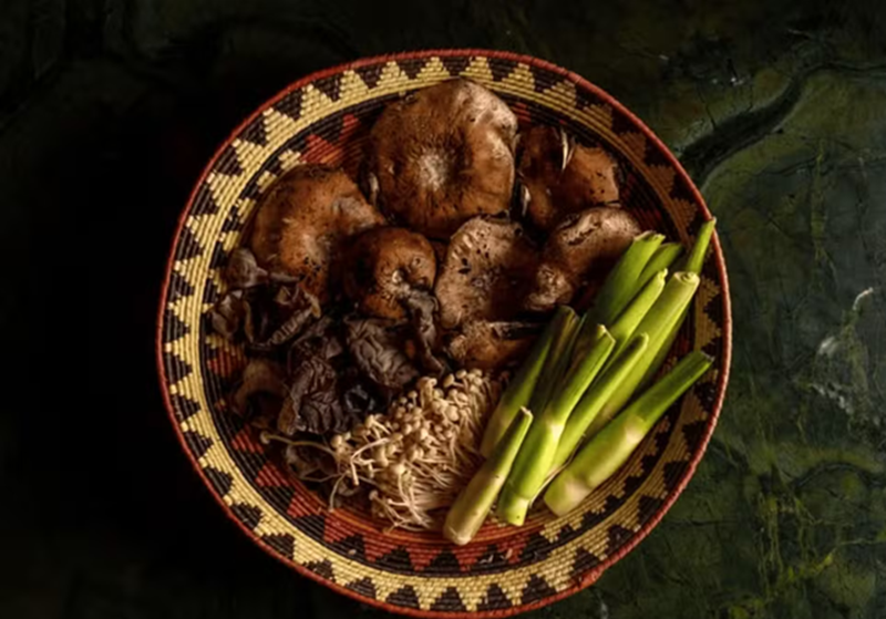 Prato do restaurante Tuju, em São Paulo —