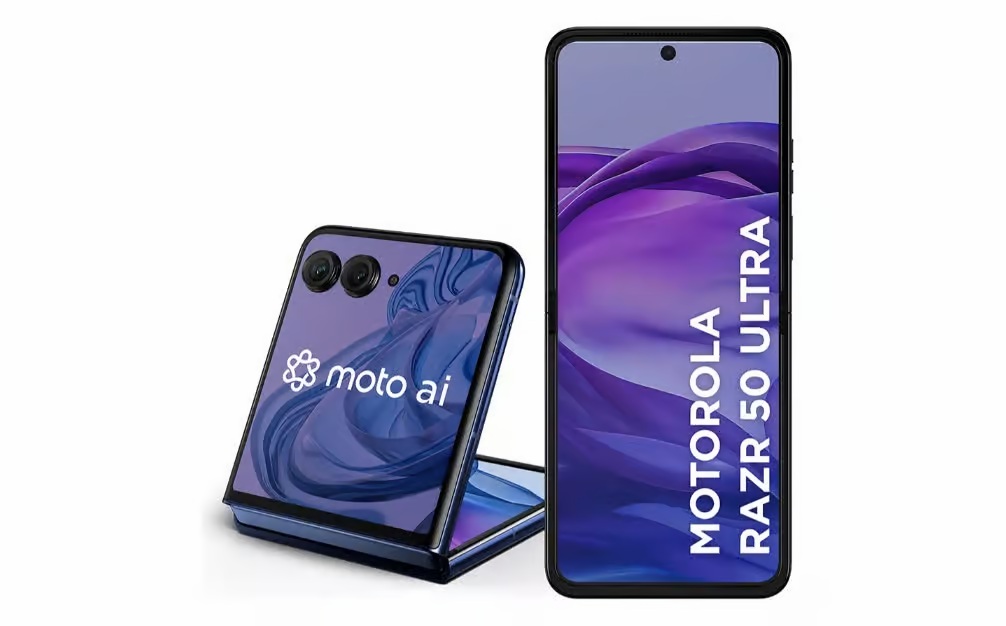 O Motorola Razr 50 Ultra 5G custa R$3.329,10 no Pix