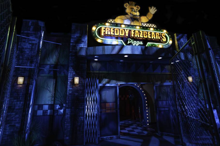 A “Five Nights at Freddy’s” é uma das casas assombradas do Halloween Horror Nights 2025